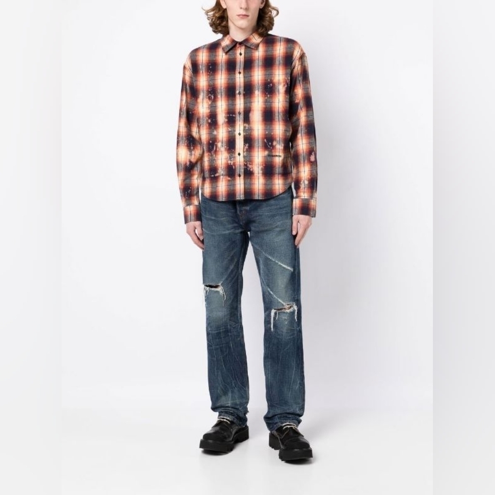 DSQUARED2 check-pattern shirt size M(50) new no tags - Picture 4 of 16
